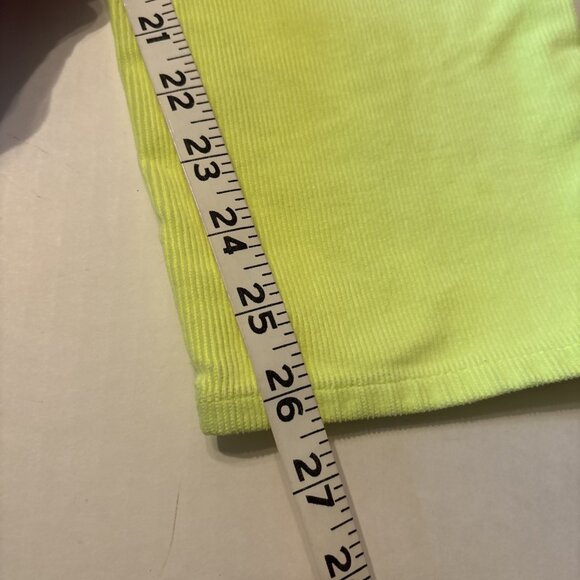 polo ralph lauren Yellow Tompkins Skinny Crop Cords Size 30 Women’s Preppy - Picture 9 of 9